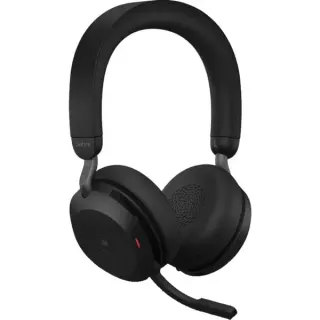 Jabra Evolve2 75, Headset (schwarz, Link380a, UC, Ladestation)