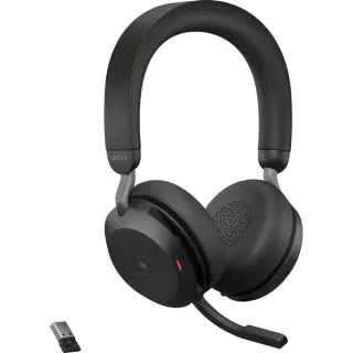 Jabra Evolve2 75, Headset (schwarz, Link380a, MS)