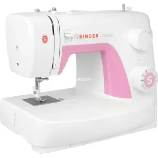 Singer Mechanische Nähmaschine Simple 3223 (weiß/pink)