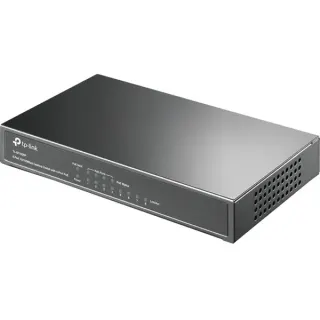TP-Link TL-SF1008P V5.0, Switch (schwarz, PoE)