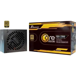 Seasonic CORE GX-750-V2 750W, PC-Netzteil (schwarz, 1x 12-Pin High Power GPU, 2x PCIe, Kabalmanagement, 750 Watt)