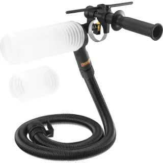 DEWALT SDS-plus Universal-Staubabsaugung DWH201D, Staubsauger-Aufsatz (schwarz, für alle SDS-plus Akku- und Elektro-Kombihämmer der 2-3 kg Klasse)