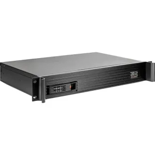 Inter-Tech 1.5U-1528-1, Server-Gehäuse (schwarz, 1,5 Höheneinheiten)