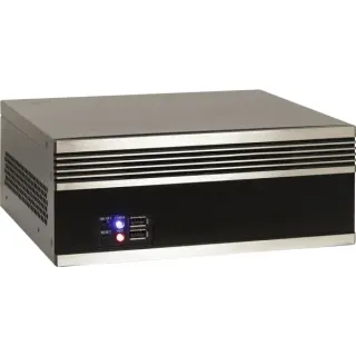 Inter-Tech IPC Industrial S21, HTPC-Gehäuse (schwarz/silber)