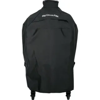 Big Green Egg Cover für Egg Small / Medium / MiniMax mit Anbauten, Schutzhaube (schwarz)