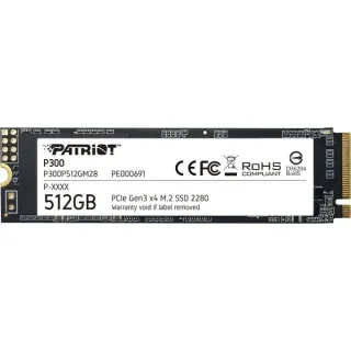 Patriot P300 512 GB, SSD (PCIe 3.0 x4, NVMe 1.3, M.2 2280)