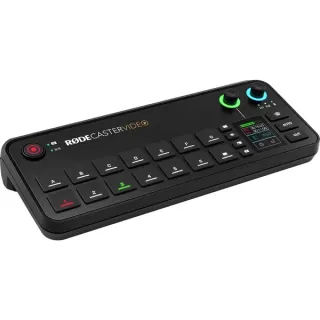 Rode Microphones RØDECaster VIDEO, Mischpult (schwarz, USB-C, Bluetooth 5.3, WLAN, HDMI)