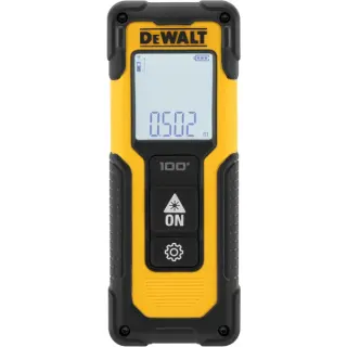 DEWALT Laser-Entfernungsmesser DWHT77100 (schwarz/gelb, Reichweite 0,20 - 30 Meter)