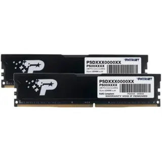 Patriot DIMM 16 GB DDR4-3200 (2x 8 GB) Dual-Kit, Arbeitsspeicher (schwarz, PSD416G3200K, Signature Line)