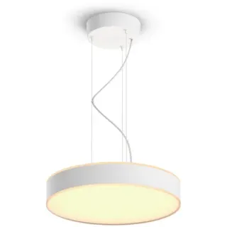 Philips HUE White Ambiance Enrave Pendelleuchte, LED-Leuchte (weiß)