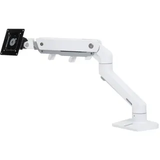 Ergotron HX Monitor Arm mit HD-Gelenk, Monitorhalterung (weiß, für ultrabreite Curved Monitore)