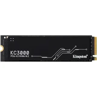 Kingston KC3000 4096 GB, SSD (schwarz, PCIe 4.0 x4, NVMe, M.2 2280)