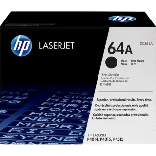 HP Toner schwarz 64A (CC364A) (schwarz, Retail)