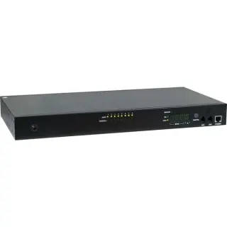 Inter-Tech PDU SD-1688, 16A, Steckdosenleiste (schwarz, 8 schaltbare C13 Steckdosen)