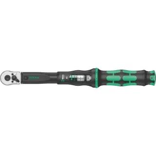 Wera Drehmomentschlüssel mit Umschaltknarre Click-Torque B 1 (schwarz/grün, Abtrieb 3/8")