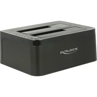 DeLOCK Dual Dockingstation für 2 x SATA HDD / SSD (mit Klon Funktion)