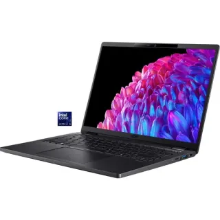 Acer TravelMate P6 (TMP614-73-TCO-58UJ), Notebook (schwarz, Intel® Core™ Ultra 5 125H, Intel® Arc™ Graphics, 16 GB LPDDR5X, 512 GB (512 GB SSD), Windows 11 Pro 64-Bit)