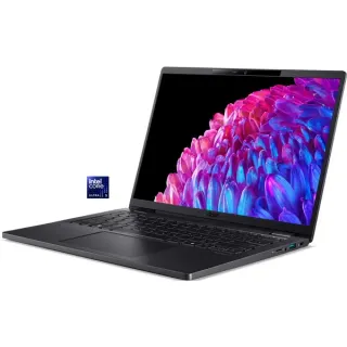 Acer TravelMate P6 (TMP614-73-TCO-58ZV), Notebook (schwarz, Intel® Core™ Ultra 5 125H, Intel® Arc™ Graphics, 32 GB LPDDR5X, 1 TB (1 TB SSD), Windows 11 Pro 64-Bit)