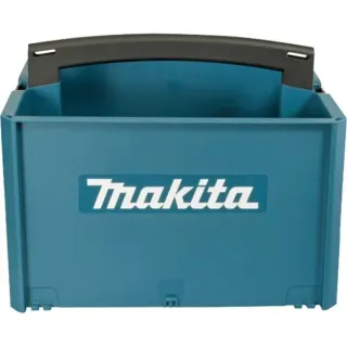Makita Toolbox Gr. 2, Werkzeugkiste (blau, stapelbarer Werkzeug-Tragekasten)