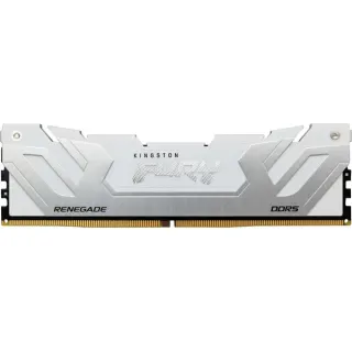 Kingston FURY CU-DIMM 24 GB DDR5-8400, Arbeitsspeicher (silber/weiß, KF584CU40RW-24, FURY Renegade, INTEL XMP)