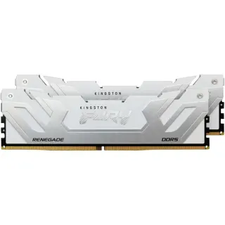 Kingston FURY CU-DIMM 48 GB DDR5-8400 (2x 24 GB) Dual-Kit, Arbeitsspeicher (silber/schwarz, KF584CU40RWK2-48, FURY Renegade, INTEL XMP)