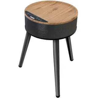 Unold Heizlüftertisch Henry (schwarz/holz, 2.000 Watt)