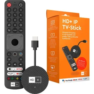 HD+ IP TV-Stick, Streaming-Client (schwarz, 32 GB)