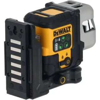 DEWALT Akku-Multilinienlaser 3x180° DCLE14301GB, 18Volt, Kreuzlinienlaser (schwarz/gelb, mit grünen Laserlinien, integrierter Powerstack Li-Ion Akku)