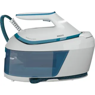 Philips PerfectCare PSG6022/20, Dampfbügelstation (weiß/blau)