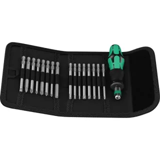 Wera Kraftform Kompakt 60 KK60, Bit-Satz (Bitsatz, 1/4", inkl. Steckgriff)