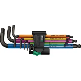 Wera Winkelschraubendreher Satz 950 SPKL/9 SM N SB (mit Halteclip)