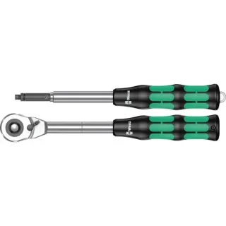 Wera Zyklop Hybrid Set, Knarre (Hybrid-Knarre + Verlängerung, 1/2")