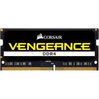 Corsair SO-DIMM 16 GB DDR4-2400 , Arbeitsspeicher (schwarz, CMSX16GX4M1A2400C16, Vengeance)