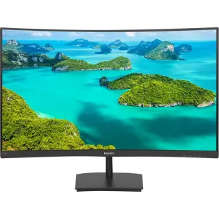 Philips 241E1SCA/00, Gaming-Monitor (59.9 cm (23.6 Zoll), schwarz, FullHD, VA, 75 Hz, AMD Free-Sync)