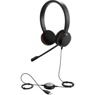 Jabra Evolve 20 MS Stereo, Headset (schwarz)