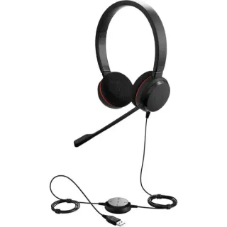 Jabra Evolve 20 UC Stereo, Headset (schwarz)