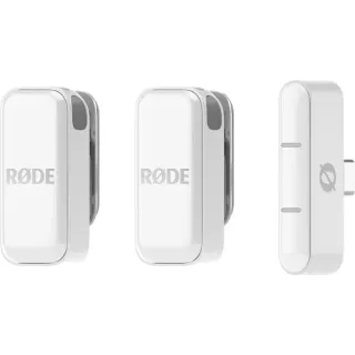 Rode Microphones Wireless Micro USB-C , Mikrofon (weiß)