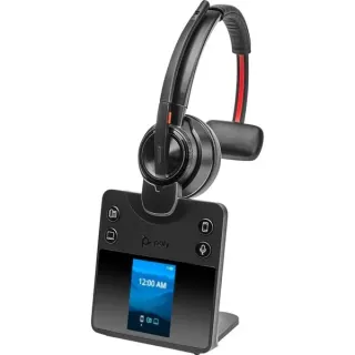 Poly Savi 8410 Office DECT, Headset (schwarz, Mono, USB-A, USB-C)