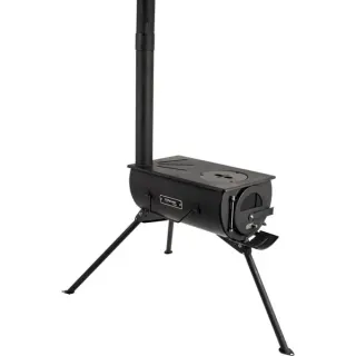 Petromax Campingkocher und Zeltofen Loki2, Feuerstelle (schwarz)