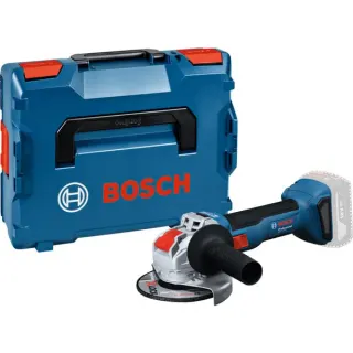 Bosch Professional X-LOCK Akku-Winkelschleifer GWX 18V-8 Professional solo, 18Volt (blau/schwarz, ohne Akku und Ladegerät, Ø 125mm, in L-BOXX)