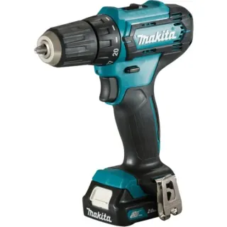 Makita Akku-Bohrschrauber DF333DSAE, 12Volt (blau/schwarz, 2x Li-Ion Akku 2,0Ah)