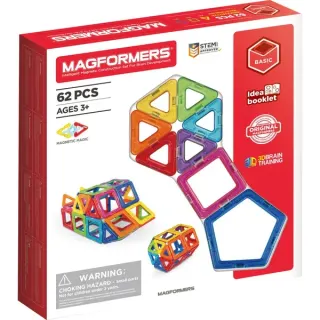 Magformers Basic 62, Konstruktionsspielzeug