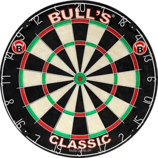 BULL'S Classic Bristle Dartboard, Geschicklichkeitsspiel