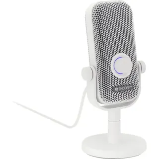 ENDORFY Solum Voice S , Mikrofon (weiß, USB-C, RGB-Beleuchtung)