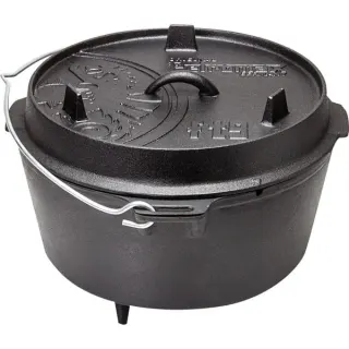 Petromax Feuertopf ft9 (schwarz, mit Füßen)