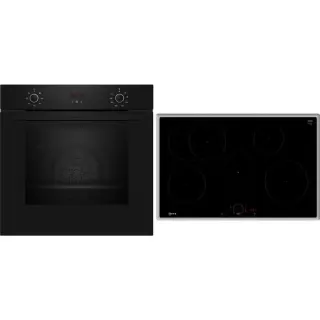 Neff BX38IB0, Backofen-Set (schwarz/edelstahl)