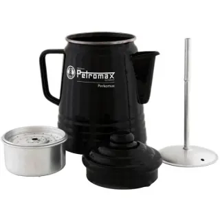 Petromax Perkomax Perkolator per-9-s, Kaffeebereiter (schwarz)
