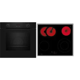 Neff BX46PB0, Backofen-Set (schwarz/edelstahl)
