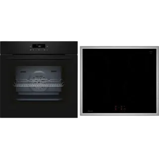 Neff BTX46PIB0, Backofen-Set (schwarz/edelstahl)