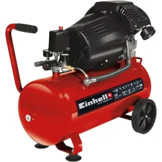 EINHELL Kompressor TC-AC 420/50/10 V (rot/schwarz, 2.200 Watt)